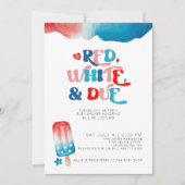 7月4日ベビーシャワー招待状 招待状 (正面)