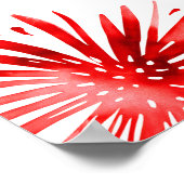 7月4日ベビーシャワー男女兼用へようこそ ポスター (角)