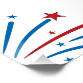 7月4日ホリデーファミリーサマーBBQパーティー ポスター (コーナー)