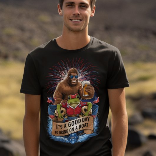 7月4日ボートパーティー Tシャツ