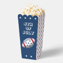 7月4日ポップコーンフェイバーボックス