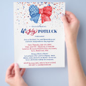 7月4日ポトラック招待状 チラシ (手)