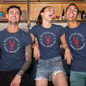 7月4日マッチングファミリーシーフードボイルカスタム Tシャツ