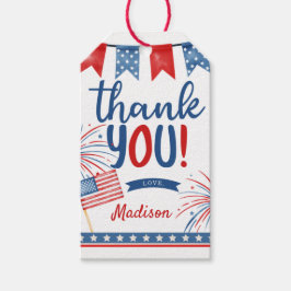 7月4日メッセージカード ギフトタグ