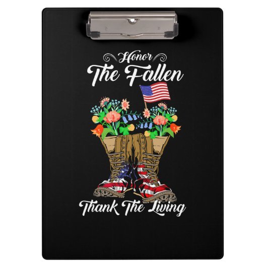 7月4日メモリアルデー退役軍人の名誉 クリップボード (正面)