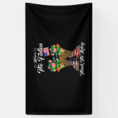 7月4日メモリアルデー退役軍人の名誉 横断幕 (縦)