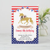 7月4日ユニコーン招待状 招待状 (スタンド正面)