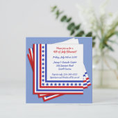 7月4日ユニークパーティの招待状 招待状 (スタンド正面)