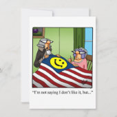 7月4日ユーモアパーティの招待状 招待状 (正面)