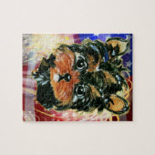 7月4日ヨークシャーテリアPOO ジグソーパズル (横)