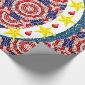 7月4日ラッピング紙 ラッピングペーパー (角)