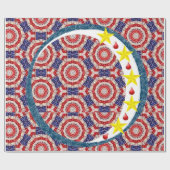 7月4日ラッピング紙 ラッピングペーパー (フラット)