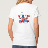 7月4日ランドマーク国旗 Tシャツ (裏面)