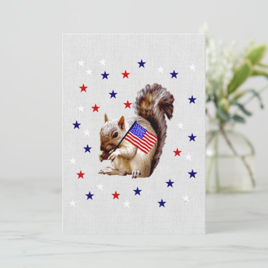 7月4日リス 招待状 (スタンド正面)