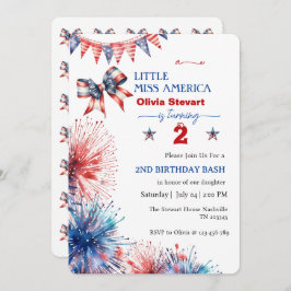 7月4日リトル恋しく思アメリカ2日目 招待状