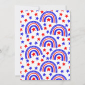 7月4日レインボーパレード 招待状 (裏面)