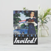 7月4日ヴィンテージカクラシックーパーティー 招待状 (スタンド正面)