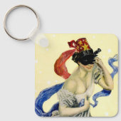 7月4日ヴィンテージ愛国仮装パーティー キーホルダー (正面)