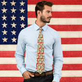 7月4日ヴィンテージ愛国仮装パーティー ネクタイ