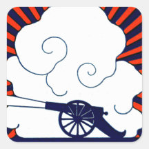 7月4日ヴィンテージ砲兵愛国心