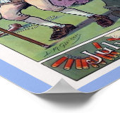 7月4日ヴィンテージPuck Magazine 1903年カバーイメージ ポスター (角)