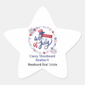 7月4日不動産仲介業者予算マーケティング愛国心 星シール (正面)