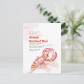 7月4日予算年間水産物の沸騰ロブスター シーズンポストカード (スタンド正面)