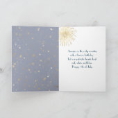 7月4日国旗を持つ悲しいハゲ・イーグル カード (内部)