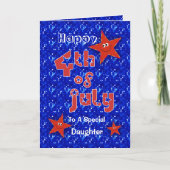 7月4日娘 カード (正面)