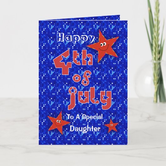 7月4日娘 カード (正面)