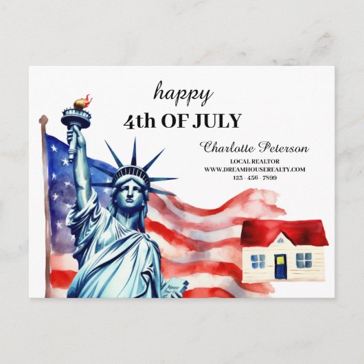 7月4日実在財団宣伝 シーズンポストカード (正面)