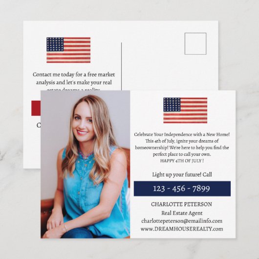 7月4日実在財 ポストカード (正面/裏面)