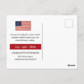 7月4日実在財 ポストカード (裏面)