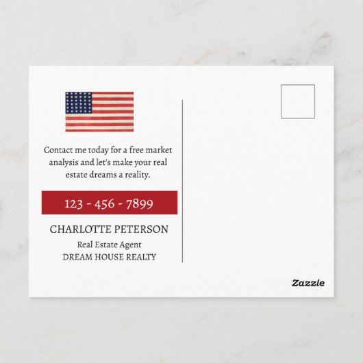 7月4日実在財 ポストカード (裏面)