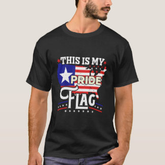 7月4日愛国心これは私のプライド国旗Usa Am Tシャツ