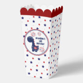 7月4日愛国恐竜ボーイ誕生日 フェイバーボックス (裏面)