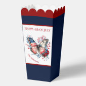 7月4日愛国独立記念日ファミリー名 フェイバーボックス (裏面)