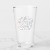 7月4日愛国的ナース飲酒 タンブラーグラス (裏面)