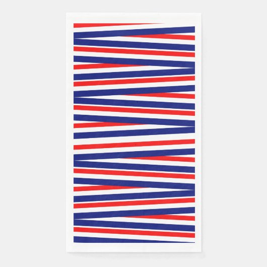 7月4日愛国的紙ゲストタオル (正面)