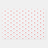 7月4日愛国赤白・青星 ラッピングペーパーシート (正面2)