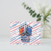 7月4日愛国250周年記念日 ポストカード (スタンド正面)
