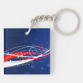 7月4日抽象芸術 キーホルダー (裏面)