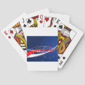 7月4日抽象芸術 トランプ (裏面)