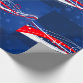 7月4日抽象芸術 ラッピングペーパー