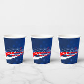 7月4日抽象芸術 紙コップ