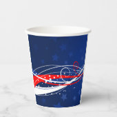 7月4日抽象芸術 紙コップ (正面)