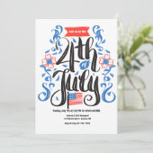 7月4日招待状 招待状 (スタンド正面)