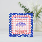 7月4日招待状 招待状 (スタンド正面)