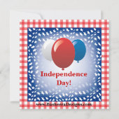 7月4日招待状 招待状 (裏面)