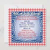 7月4日招待状 招待状 (正面)